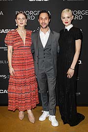 Alicia von Rittberg, Ludwig Trepte and Emilia Schüle  bei den INHORGENTA Awards 2020 am 16.02.2020 in der Münchner BMW Welt (Photo:Franziska Krug/Getty Images für INHORGENTA Award 2020/image.net)